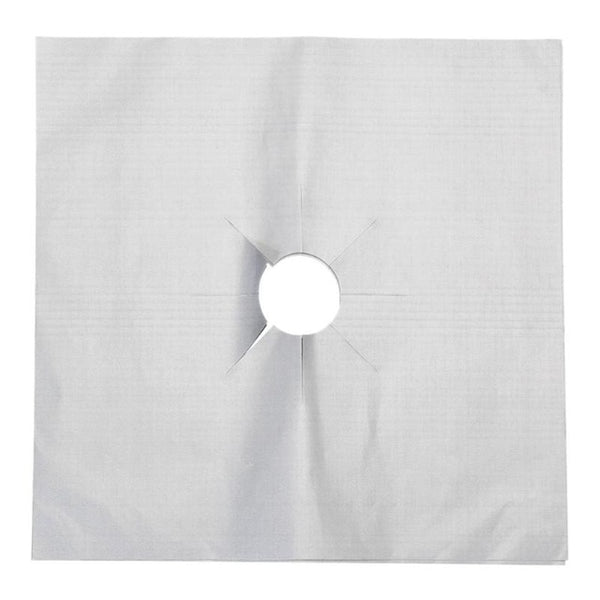 4pcs/lot Stove Protector Cover Liner Non-Stick Aluminum Foil Dishwasher Safe