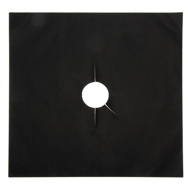 4pcs/lot Stove Protector Cover Liner Non-Stick Aluminum Foil Dishwasher Safe