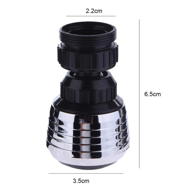 Universal Plastic Faucet Nozzle 360 Rotary Kitchen Faucet Shower Head